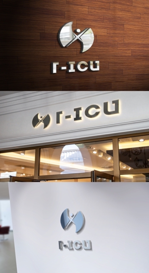 viracochaabin ()さんの遠隔集中治療支援サービスを提供する「株式会社T-ICU」のロゴへの提案