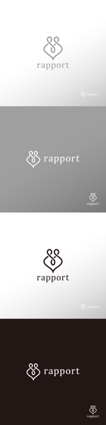 doremi (doremidesign)さんの介護、福祉事業「ラポール株式会社」のロゴ（商標登録予定なし）への提案