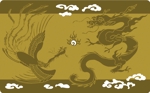 泉 留美 (gugra)さんの龍と鳳凰の切り絵デザインへの提案