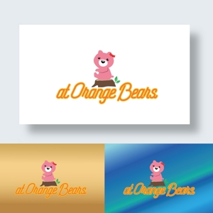 IandO (zen634)さんのガールズユニット「at Orange Bears」のロゴ　への提案