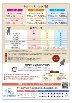 三毛デザイン (Mike-Design)さんの動物病院の健康診断キャンペーンのチラシ・DM作成への提案