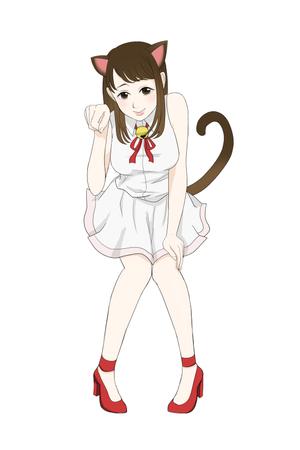 ちょびのすけ (chobinosuke)さんの猫の擬人化のキャラクターデザインへの提案