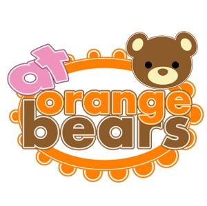 NOBU (NOBU0911)さんのガールズユニット「at Orange Bears」のロゴ　への提案