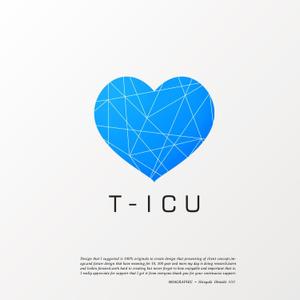 ヒロユキヨエ (OhnishiGraphic)さんの遠隔集中治療支援サービスを提供する「株式会社T-ICU」のロゴへの提案