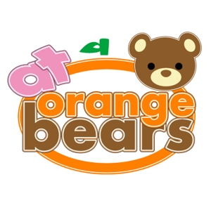 NOBU (NOBU0911)さんのガールズユニット「at Orange Bears」のロゴ　への提案