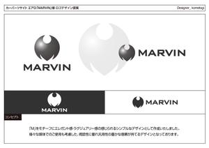 kometogi (kometogi)さんのカーパーツサイト エアロ 「MARVIN」 のロゴへの提案