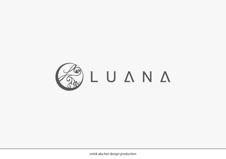 清水　貴史 (smirk777)さんのスナック&バーの店名ロゴ　LUANAへの提案