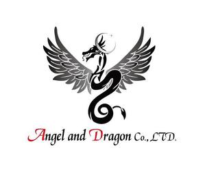 ambrose design (ehirose3110)さんのAngel and Dragon Co., LTD.のロゴへの提案