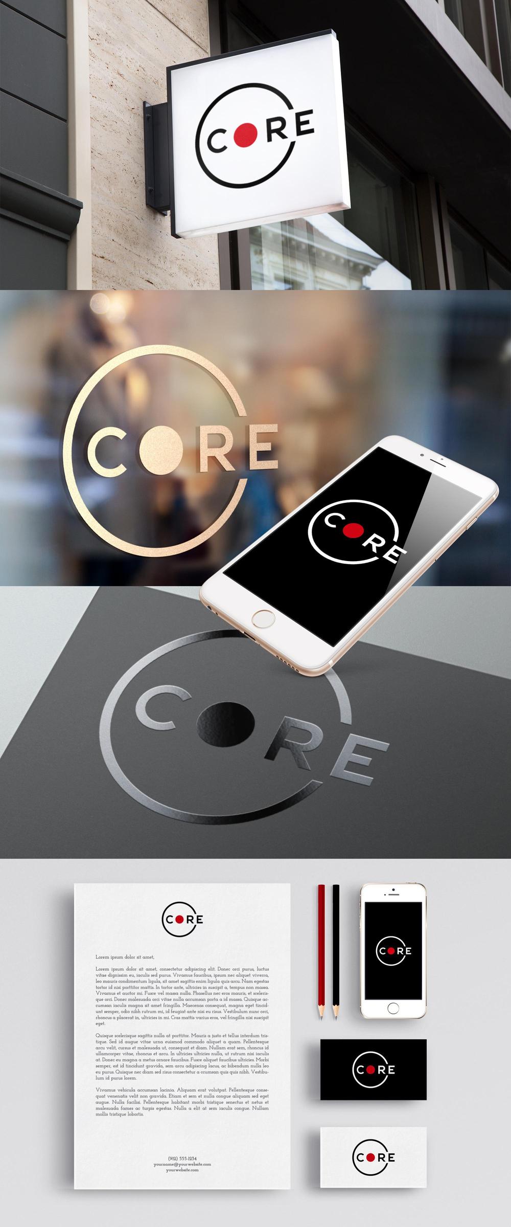 Bar「CORE」のロゴ