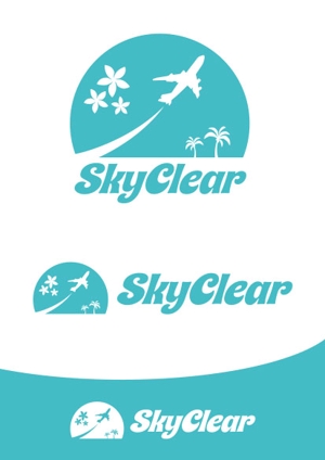 ttsoul (ttsoul)さんのハワイアンフードトラック『SkyClear 』のロゴへの提案