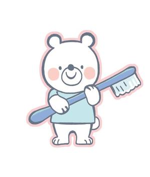 よしだ ()さんのクマ、シマウマのキャラクターデザイン　　歯科への提案