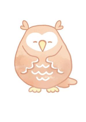よしだ ()さんの福祉系サービスのふくろうのキャラクターデザインへの提案