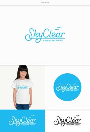 DeeDeeGraphics (DeeDeeGraphics)さんのハワイアンフードトラック『SkyClear 』のロゴへの提案