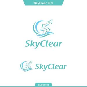 queuecat (queuecat)さんのハワイアンフードトラック『SkyClear 』のロゴへの提案