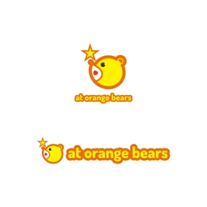 Yolozu (Yolozu)さんのガールズユニット「at Orange Bears」のロゴ　への提案
