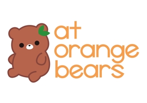 光輝 ()さんのガールズユニット「at Orange Bears」のロゴ　への提案