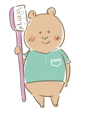 もりちん (morrymoriko)さんのクマ、シマウマのキャラクターデザイン　　歯科への提案