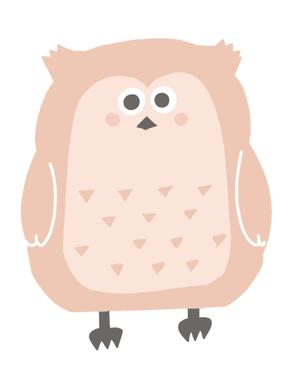 もりちん (morrymoriko)さんの福祉系サービスのふくろうのキャラクターデザインへの提案
