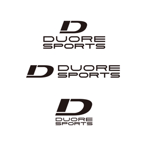竜の方舟 (ronsunn)さんのフィットネスクラブ「DUORE sports」のロゴ、フォントデザイン募集！への提案