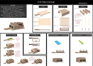 sen-spさんのユニバーサルデザインのカッティングボードのデザインへの提案