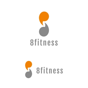 s m d s (smds)さんのパーソナルトレーニングジム「8fitness」のロゴへの提案