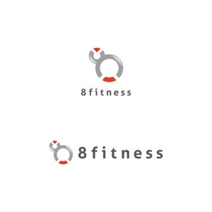 Yolozu (Yolozu)さんのパーソナルトレーニングジム「8fitness」のロゴへの提案