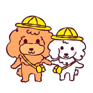 tsuntusn33 (tsuntusn33)さんの犬２頭のキャラクターデザインへの提案
