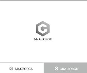 動画サムネ職人 (web-pro100)さんの中年向けメンズアパレルECサイト「Mr. GEORGE／ミスタージョージ」のロゴへの提案