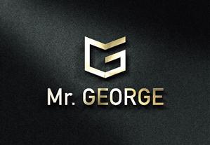 k_31 (katsu31)さんの中年向けメンズアパレルECサイト「Mr. GEORGE／ミスタージョージ」のロゴへの提案