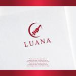 waka (wakapon1987)さんのスナック&バーの店名ロゴ　LUANAへの提案
