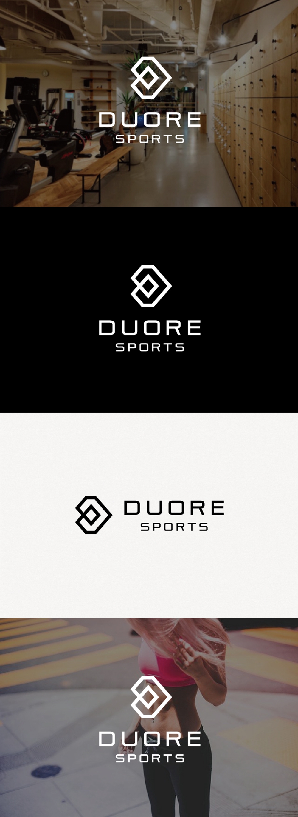 フィットネスクラブ「DUORE sports」のロゴ、フォントデザイン募集！