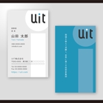 和田淳志 (Oka_Surfer)さんのUIT株式会社の名刺デザインへの提案