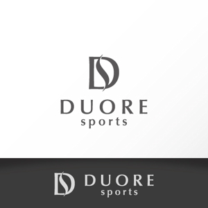 カタチデザイン (katachidesign)さんのフィットネスクラブ「DUORE sports」のロゴ、フォントデザイン募集！への提案