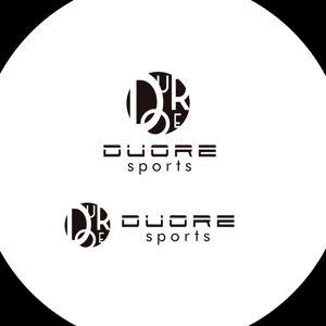 ELDORADO (syotagoto)さんのフィットネスクラブ「DUORE sports」のロゴ、フォントデザイン募集！への提案