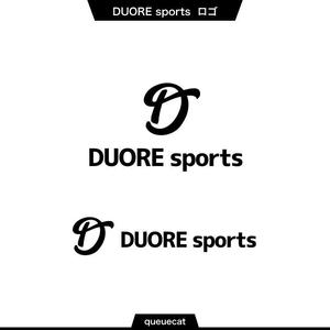 queuecat (queuecat)さんのフィットネスクラブ「DUORE sports」のロゴ、フォントデザイン募集！への提案