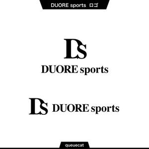 queuecat (queuecat)さんのフィットネスクラブ「DUORE sports」のロゴ、フォントデザイン募集！への提案