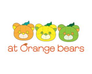 かんな (knjr1221)さんのガールズユニット「at Orange Bears」のロゴ　への提案