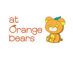 かんな (knjr1221)さんのガールズユニット「at Orange Bears」のロゴ　への提案