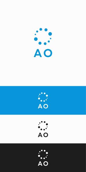 designdesign (designdesign)さんの美味いものとお客様の満足にこだわった居酒屋を運営する会社＂ＡＯ＂（あお）のロゴへの提案