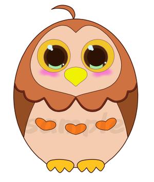 千石彩翔（せんごくあいと） (sengoku01)さんの福祉系サービスのふくろうのキャラクターデザインへの提案