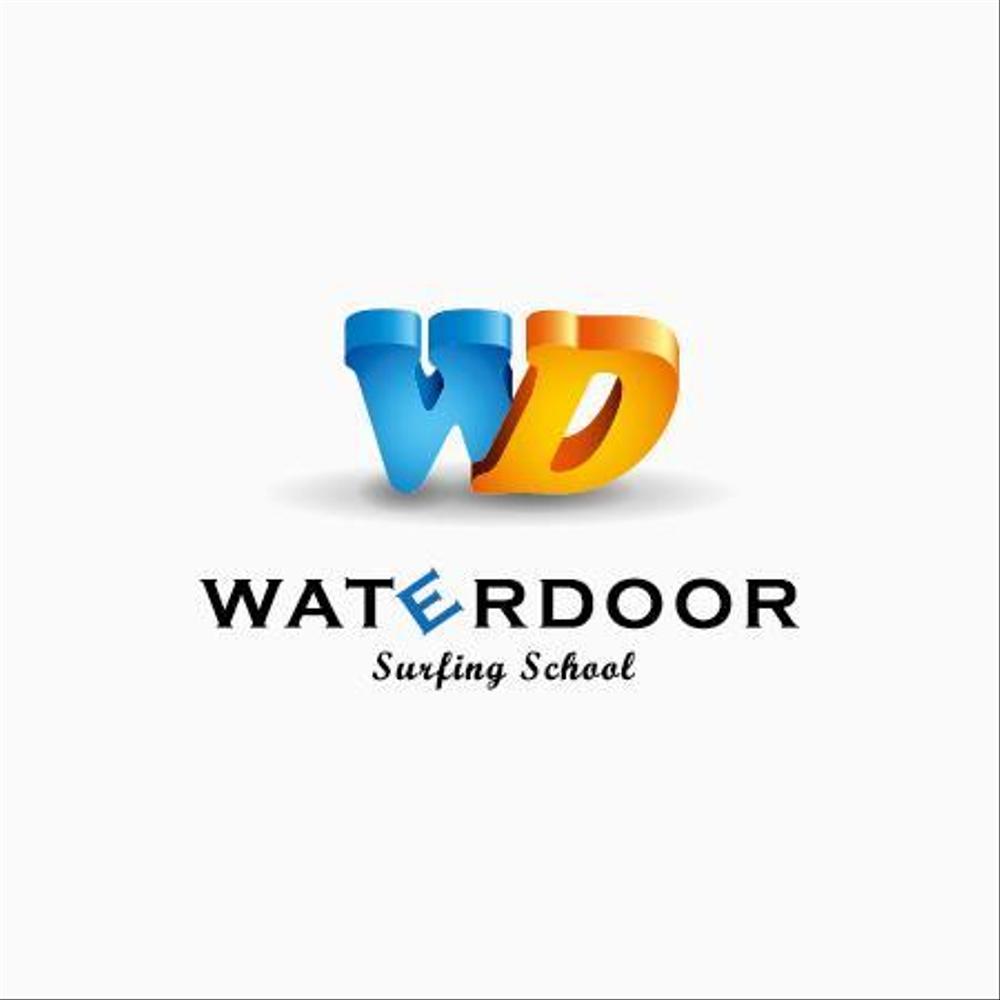 「Waterdoor」のロゴ作成