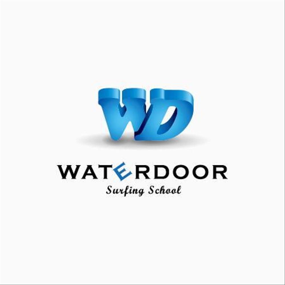 「Waterdoor」のロゴ作成