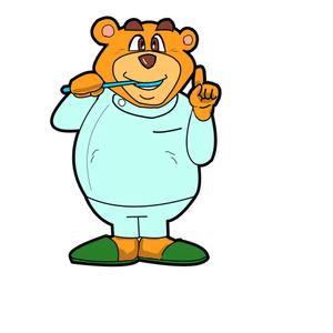 小田　一郎 (ichannel16)さんのクマ、シマウマのキャラクターデザイン　　歯科への提案