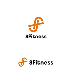 marutsuki (marutsuki)さんのパーソナルトレーニングジム「8fitness」のロゴへの提案