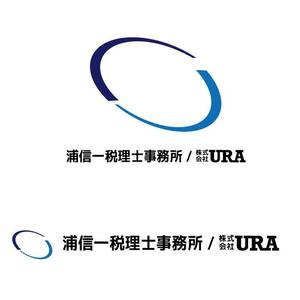 hatch (dfhatch8)さんの税理士、不動産鑑定業者　「浦信一税理事務所/㈱URA」のロゴへの提案