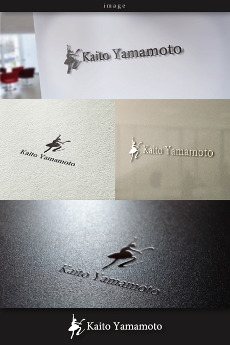 coco design (tomotin)さんのアパレルブランド「Kaito Yamamoto」のロゴ3種への提案