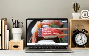 OliAncho(おりあんちょ) (gobu-chan)さんの既存ウェブテーマのリデザイン（海外宅配弁当英語サイト／和柄）への提案