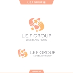 queuecat (queuecat)さんのイベントサークル「L.E.F(Love&Enjoy Family)GROUP」のロゴへの提案