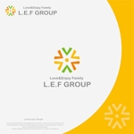 landscape (landscape)さんのイベントサークル「L.E.F(Love&Enjoy Family)GROUP」のロゴへの提案