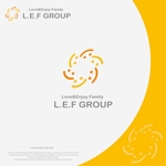landscape (landscape)さんのイベントサークル「L.E.F(Love&Enjoy Family)GROUP」のロゴへの提案